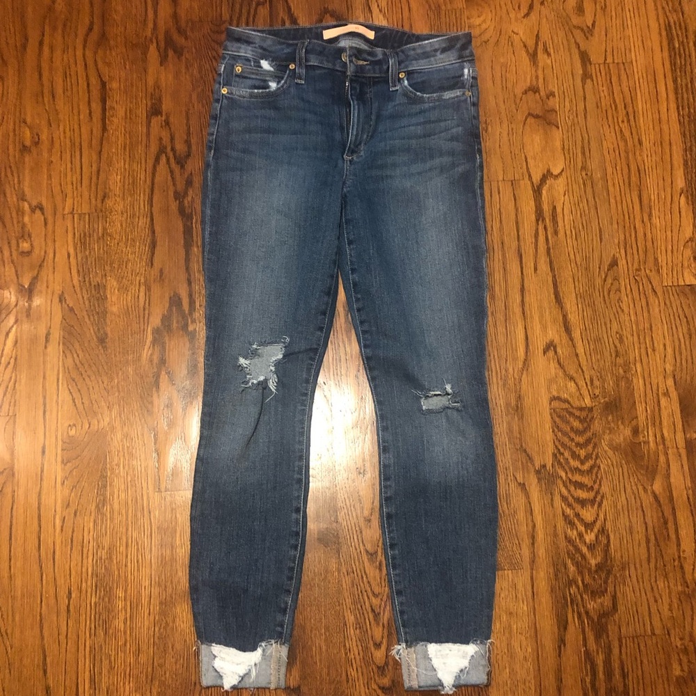 Joes jeans size 26 mid rise ankle skinny jeans